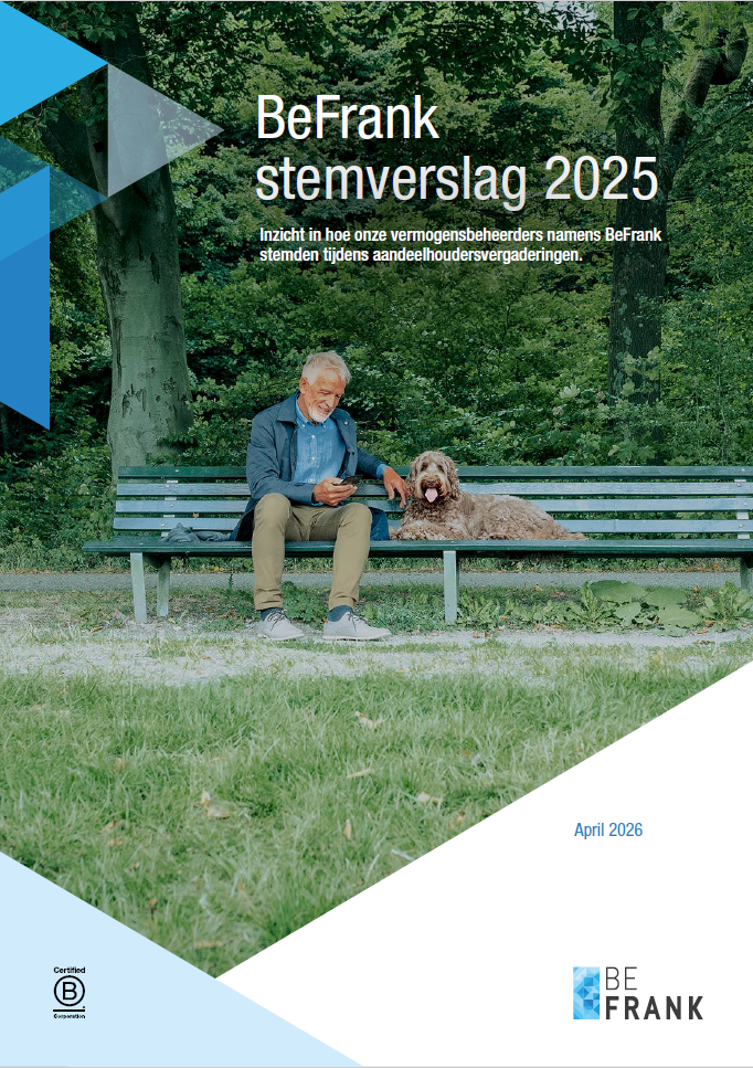 Dit is de link naar het BeFrank stemverslag 2025.